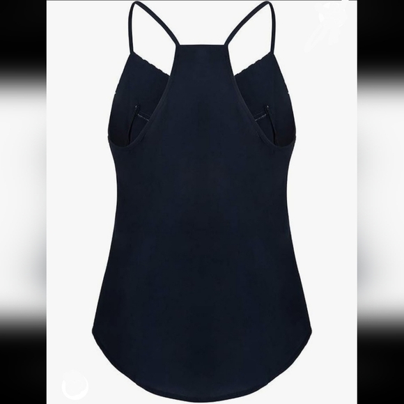 Navy Boho Tanktop Size Large - Picture 4 of 5